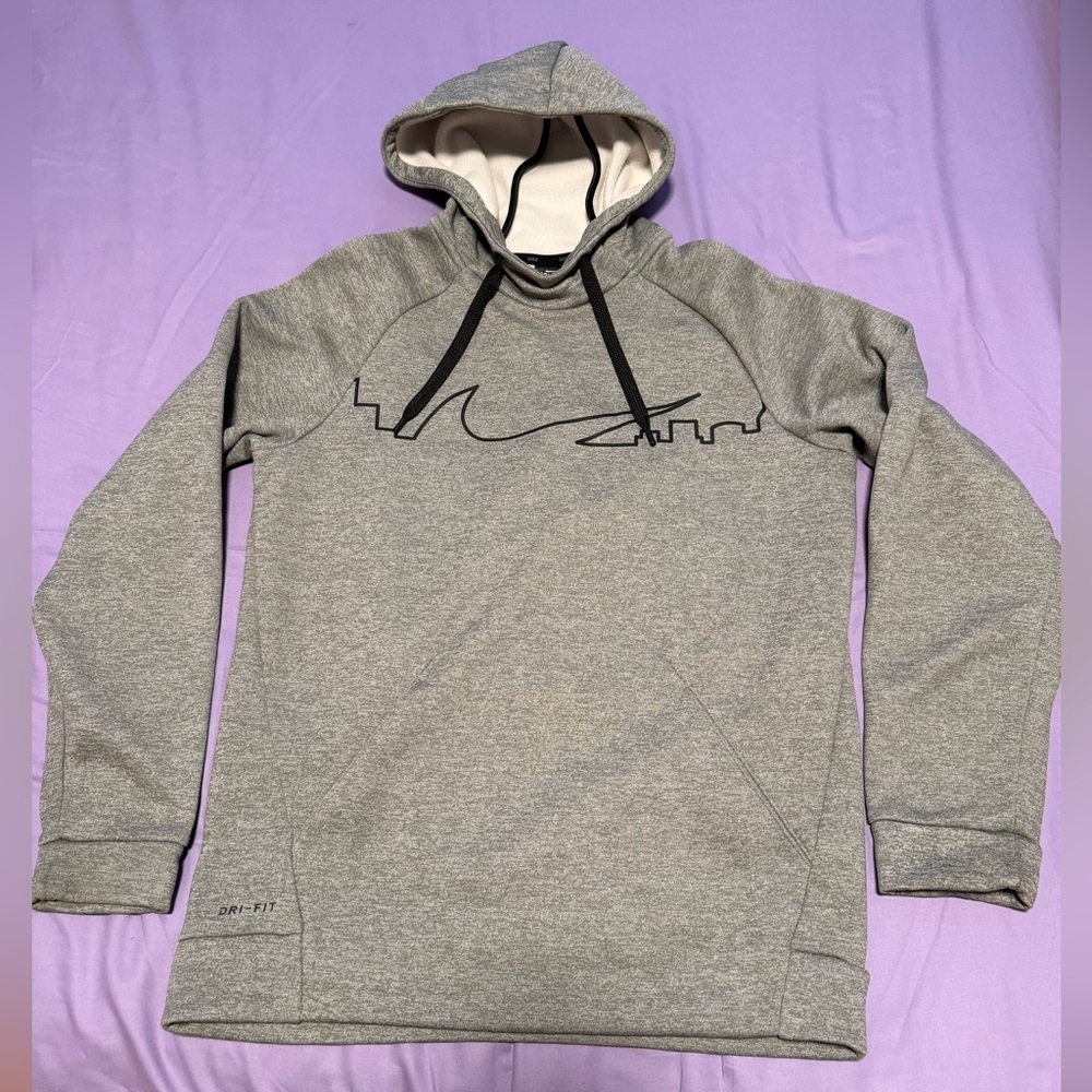 Nike Gray Men's Hoodie Sweater